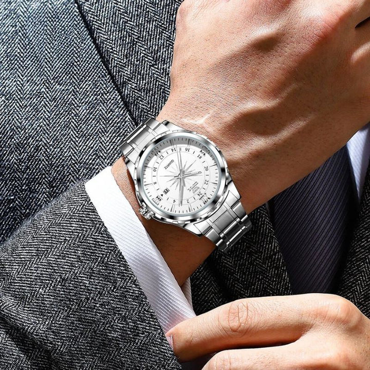 Modiva's Essential Chronograph Automatic Wrist Watch