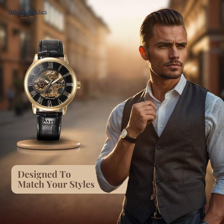 Modiva's Automatic Gentleman Wrist Watch