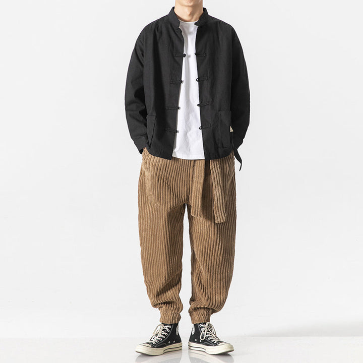 Keisuke | Comfortable Corduroy Pants