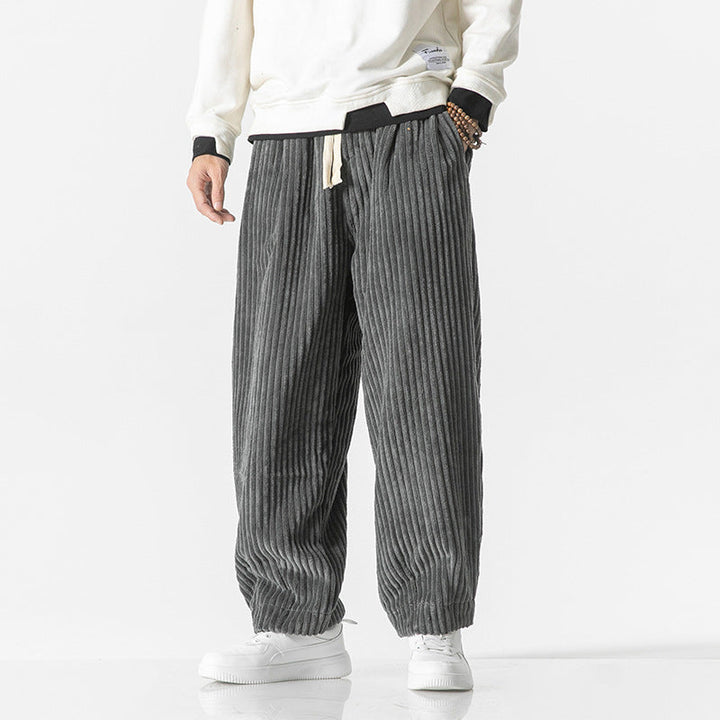 Masaaki | Unique Corduroy Pants