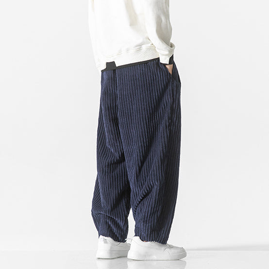 Masaaki | Unique Corduroy Pants