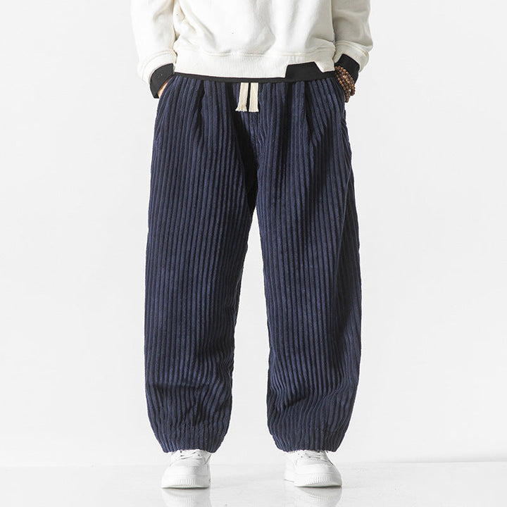 Masaaki | Unique Corduroy Pants