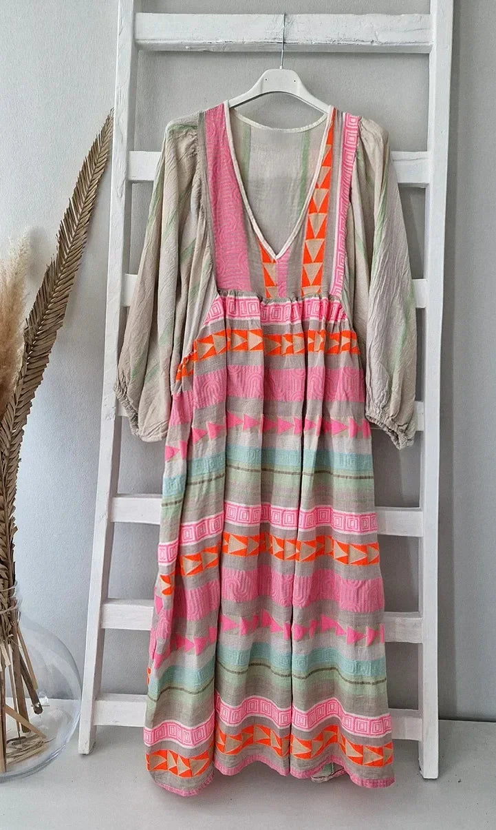 Savannah | Boho-Chic Maxi Dress