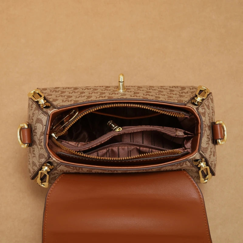 Mia | Elegant Monogram Crossbody