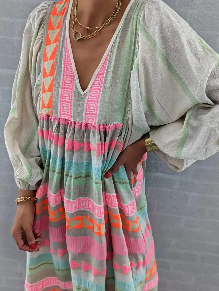 Savannah | Boho-Chic Maxi Dress