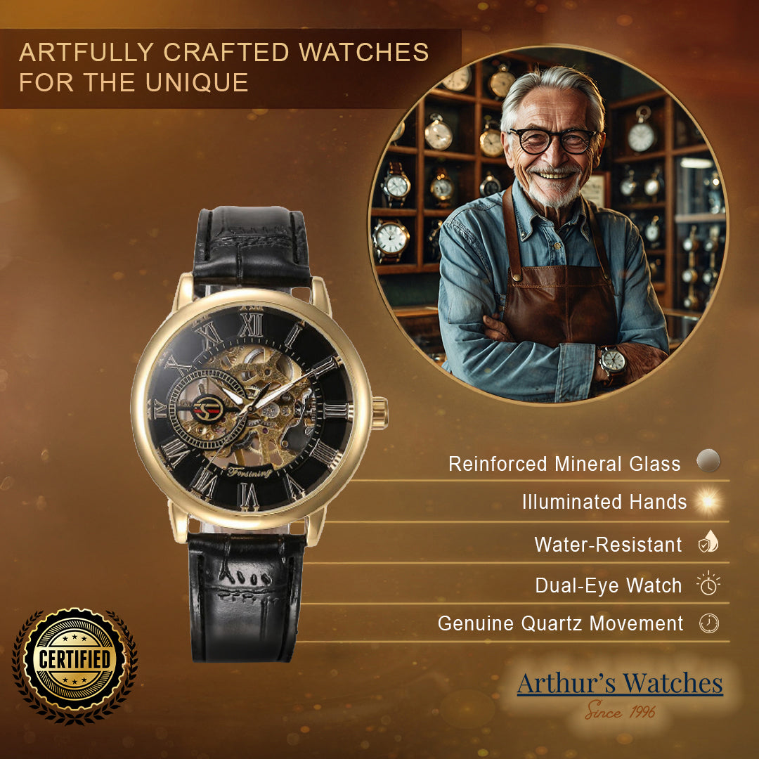 Modiva's Automatic Gentleman Wrist Watch